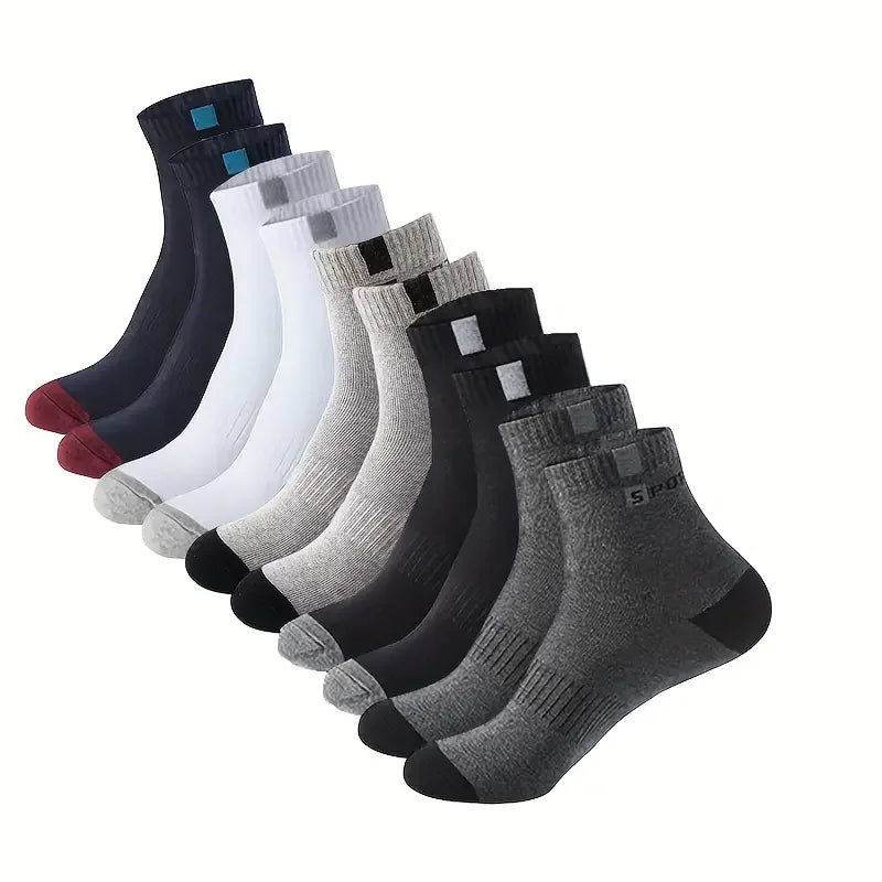 Mens sports Mid Calf Socks